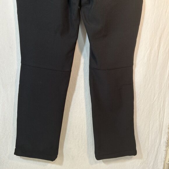 Postropaky Womens Outdoor Snow Ski Pants Zipper Bottom Leg 8 Short Black - Picture 9 of 9